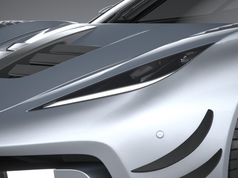 Generic Hypercar 2022 Modelo 3D