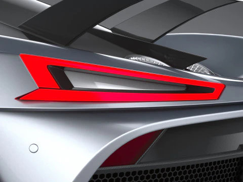 Hypercar generica 2022 Modello 3D