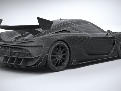 Generic Hypercar 2022 Modelo 3D