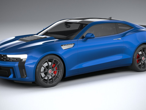 Generic Muscle 2022 Model 3D