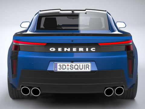 Generic Muscle 2022 3D Model