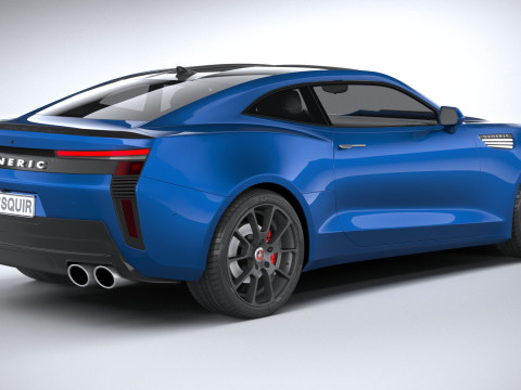 Generic Muscle 2022 3D Model