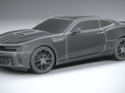 Generic Muscle 2022 3D Model