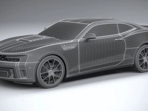 Generic Muscle 2022 3D Model