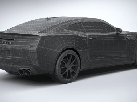Generic Muscle 2022 3D Model