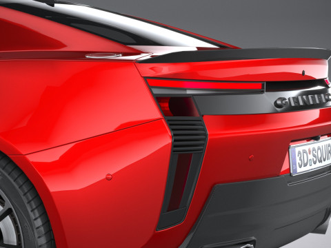 Generic Muscle 2022 LowPoly Modello 3D