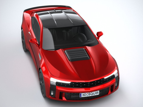 Generic Muscle 2022 LowPoly Modello 3D