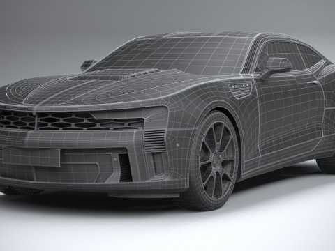 Generic Muscle 2022 LowPoly Modello 3D