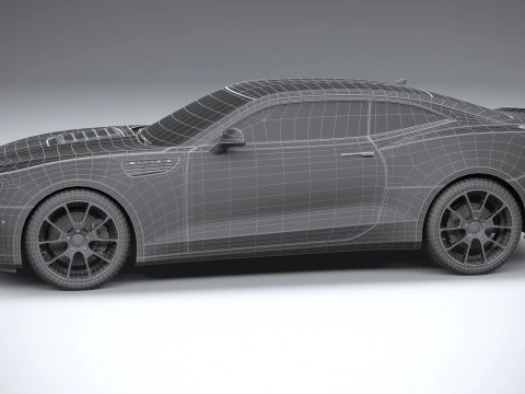 Generic Muscle 2022 LowPoly 3D Model
