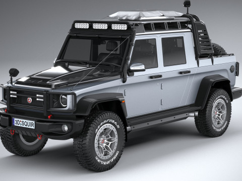 Generic Offroad Adventure Car 2022 3D Model