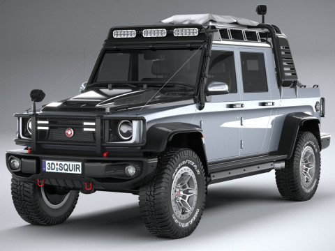 Generic Offroad Adventure Car 2022 3D Model