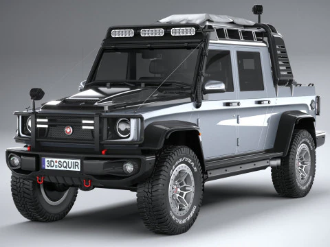 Generic Offroad Adventure Car 2022 3D Model