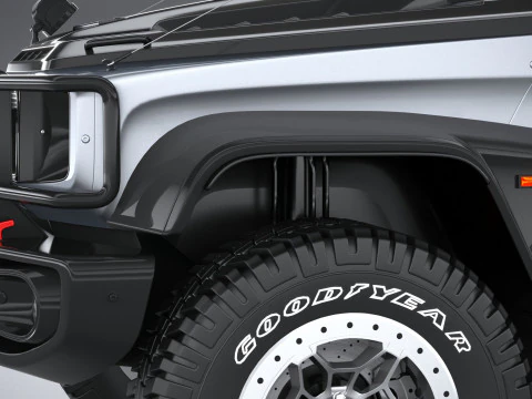 Generic Offroad Adventure Car 2022 3D Model