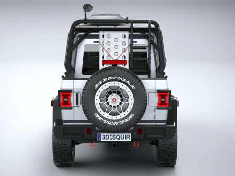 Generic Offroad Adventure Car 2022 3D Model