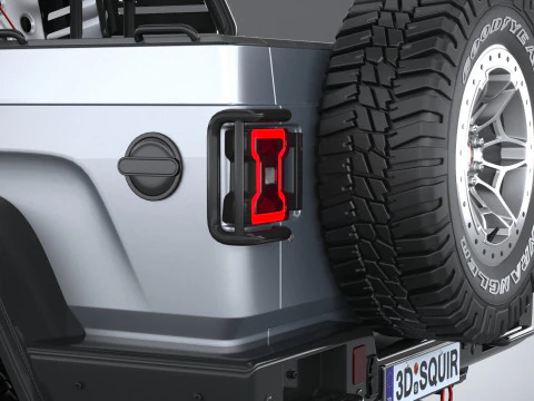 Generic Offroad Adventure Car 2022 3D Model