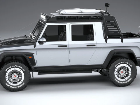 Generic Offroad Adventure Car 2022 3D Model