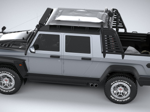 Generic Offroad Adventure Car 2022 3D Model
