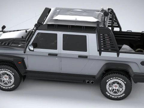 Generic Offroad Adventure Car 2022 3D Model