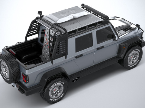 Generic Offroad Adventure Car 2022 3D Model