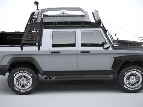 Generic Offroad Adventure Car 2022 3D Model