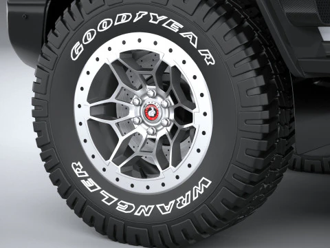 Generic Offroad Adventure Car 2022 3D Model
