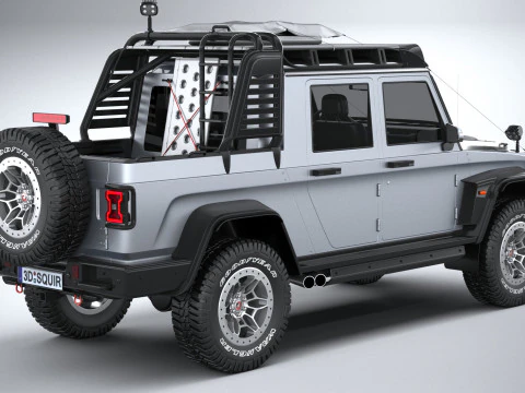 Generic Offroad Adventure Car 2022 3D Model
