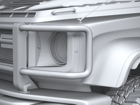 Generic Offroad Adventure Car 2022 3D Model