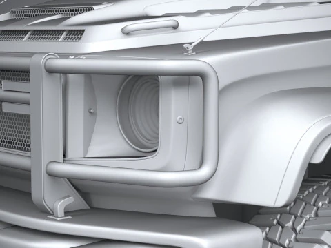 Generic Offroad Adventure Car 2022 3D Model
