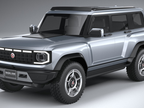 Generic OffRoad EV v1 2022 3D Model