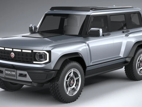 Generic OffRoad EV v1 2022 3D Model
