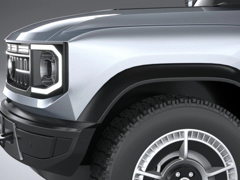 Generic OffRoad EV v1 2022 3D Model