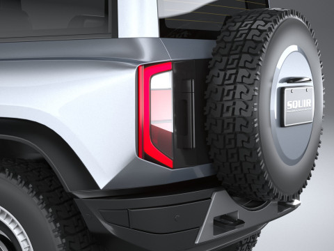 Generic OffRoad EV v1 2022 3D Model