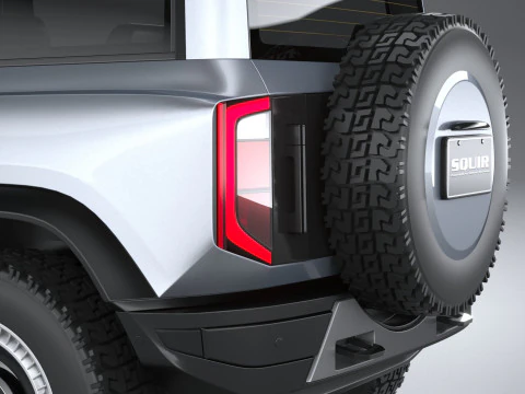 Generic OffRoad EV v1 2022 3D Model