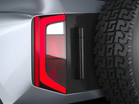 Generic OffRoad EV v1 2022 3D Model
