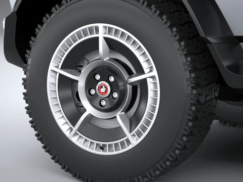Generic OffRoad EV v1 2022 3D Model