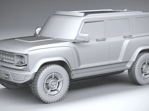 Generic OffRoad EV v1 2022 3D Model