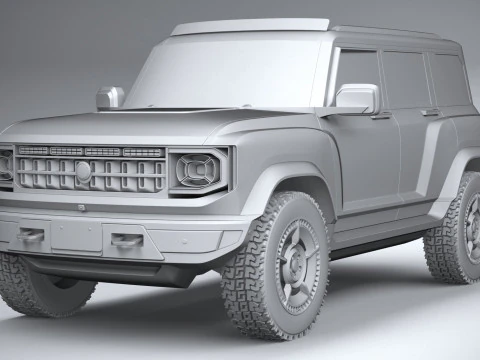 Generic OffRoad EV v1 2022 3D Model