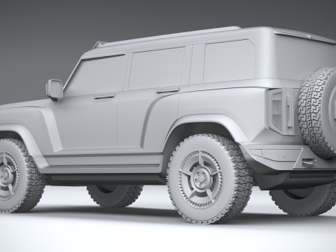 Generic OffRoad EV v1 2022 3D Model