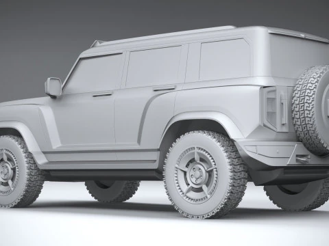 Generic OffRoad EV v1 2022 3D Model
