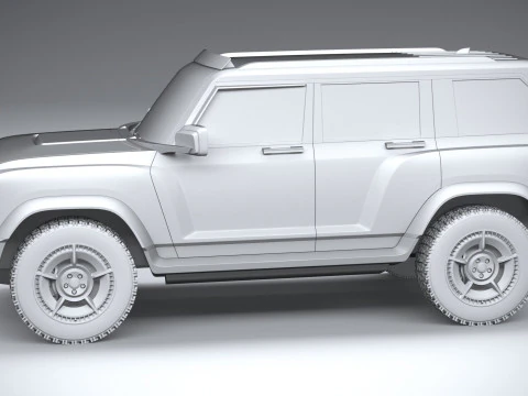 Generic OffRoad EV v1 2022 3D Model