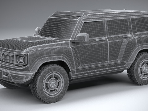 Generic OffRoad EV v1 2022 3D Model