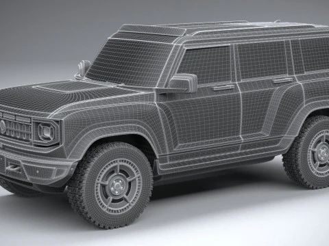 Generic OffRoad EV v1 2022 3D Model