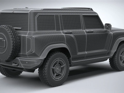 Generic OffRoad EV v1 2022 3D Model
