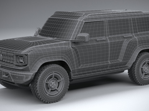 Generic OffRoad EV v1 2022 3D Model