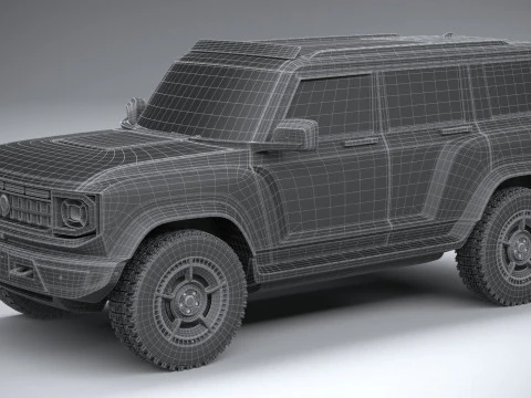 Generic OffRoad EV v1 2022 3D Model
