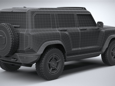 Generic OffRoad EV v1 2022 3D Model