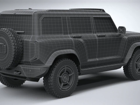 Generic OffRoad EV v1 2022 3D Model