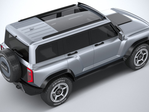 Generic Offroad EV v1 2022 LowPoly 3D Model