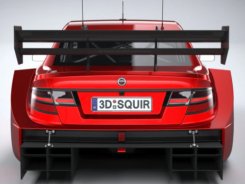 Generic Race Car DTM 2022 3D Model