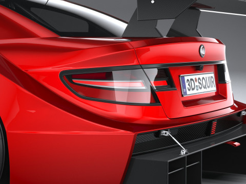 Generic Race Car DTM 2022 3D Model